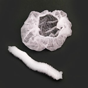 کلاه یکبار مصرف نازک آکاردئونی (داخل هر بسته 100عدد)