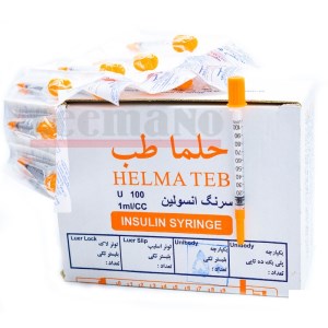 سرنگ انسولین 1cc حلما طب (هر عدد)