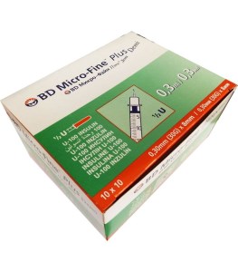 سرنگ انسولین UNOLOK سایز 1 ml