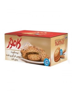 کامور بیسوکیت با سبوس فرآوری شده بدون قند (کوچک)