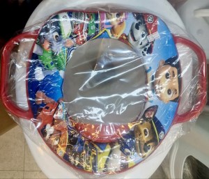 تبدیل توالت اطفال طرحدار عروسکی معمولی