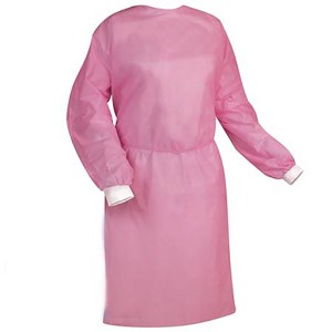 گان جراح صورتی - یاسی