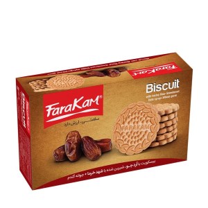 بیسکوییت جوانه گندم و شهد خرما 345 گرمی فراکام