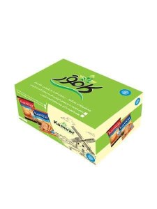 بیسکویت نیم چاشت سبوس دار رژیمی بسته 24 عددی کامور