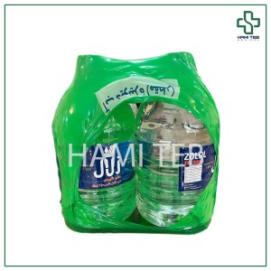 آب مقطر دیونیزه زلال 5 لیتری آب مقطر دیونیزه زلال 5 لیتری