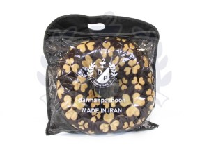 بالشت ارینگ الیافی مخمل طرح دار با کیف زیب دار درمان پژوه