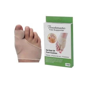 لا انگشتی (پد متاتارسال) جورابی پارچه ای