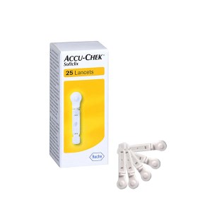 سوزن تست قند خون اکیو چک ACCU-Chek Softclix (25 عددی)