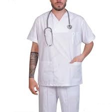 روپوش اسکراپ مردانه سفید سایز 38