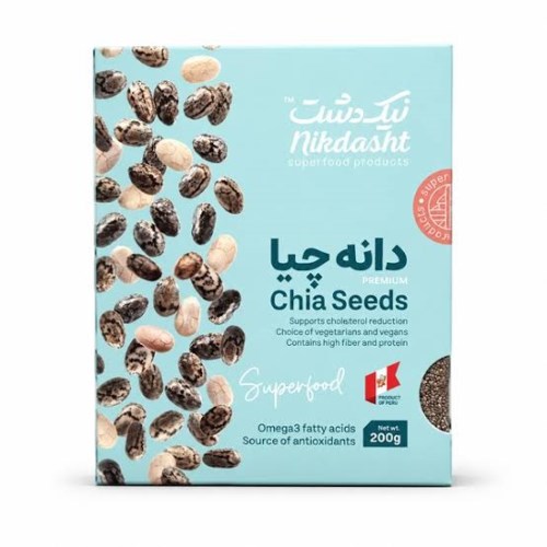 دانه چیا ارگانیک 200 گرم دانه چیا ارگانیک 200 گرم
