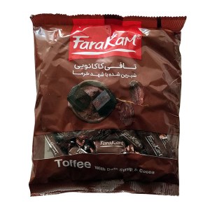 فراکام تافی کاکائو شیرین شده با شهد خرما(200 گ )