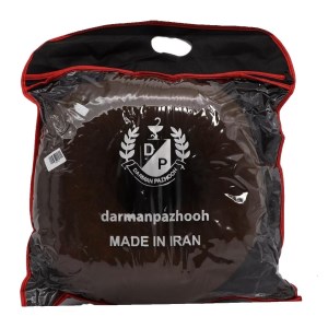 بالشت ارینگ الیافی مخمل ساده با کیف زیب دار درمان پژوه