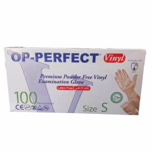 دستکش ونیل سایز اسمال S (تک عددی)